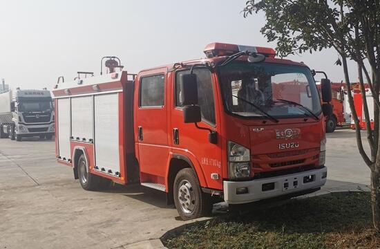 國六3.5噸五十鈴水罐消防車JDF5100GXFSG30/Q6型水罐消防車