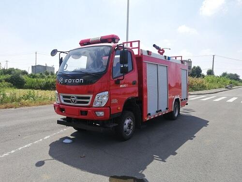 福田四驅(qū)泡沫消防車 江特牌JDF5081GXFPM25/B6型泡沫消防車