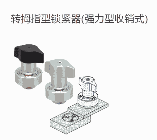 IMAO今尾 轉(zhuǎn)拇指型鎖緊器(強力型收銷式)QCTHSA0825-20S