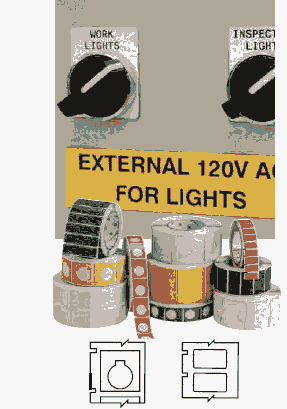 貝迪 BRADY 立體銘牌標簽：B-593/B-8593