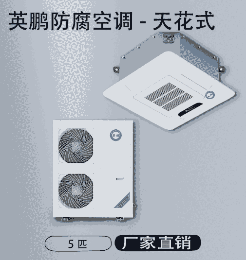 英鵬化工廠空調(diào)、防腐空調(diào)-天花式5匹