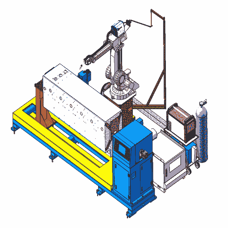 創(chuàng)研制造 南方電網(wǎng)質(zhì)量認(rèn)證 標(biāo)準(zhǔn)電力充氣柜機(jī)器人焊接系統(tǒng) 廠家直營(yíng)