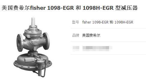 FISHER費希爾定位器過濾減壓閥系列67CFR-600