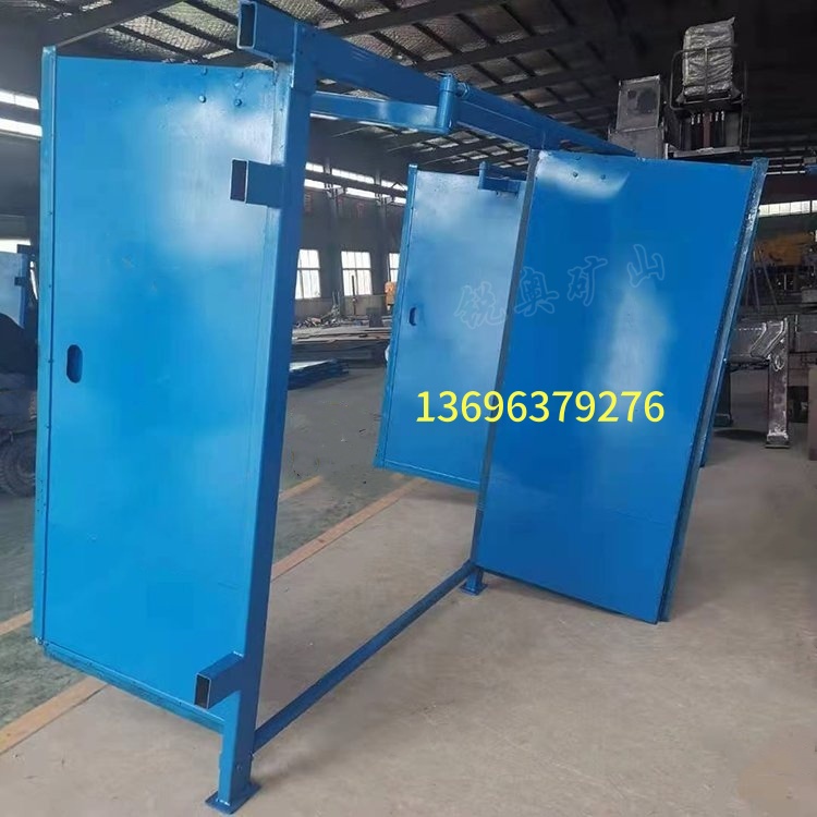 煤礦百葉式調(diào)節(jié)無壓風(fēng)門 定做機(jī)械無壓風(fēng)門