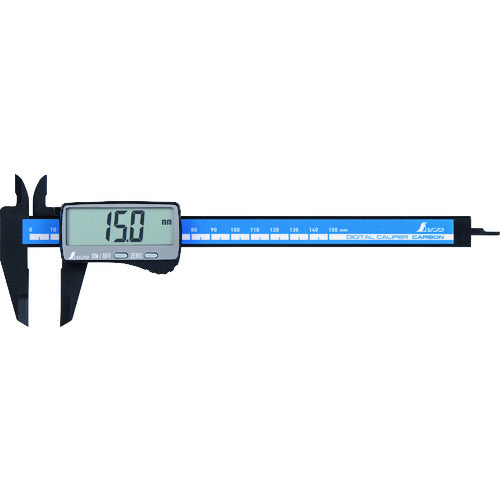 SHINWA親和	游標(biāo)卡尺數(shù)顯易讀取19990 碳纖維材質(zhì) 合肥栗山貿(mào)易