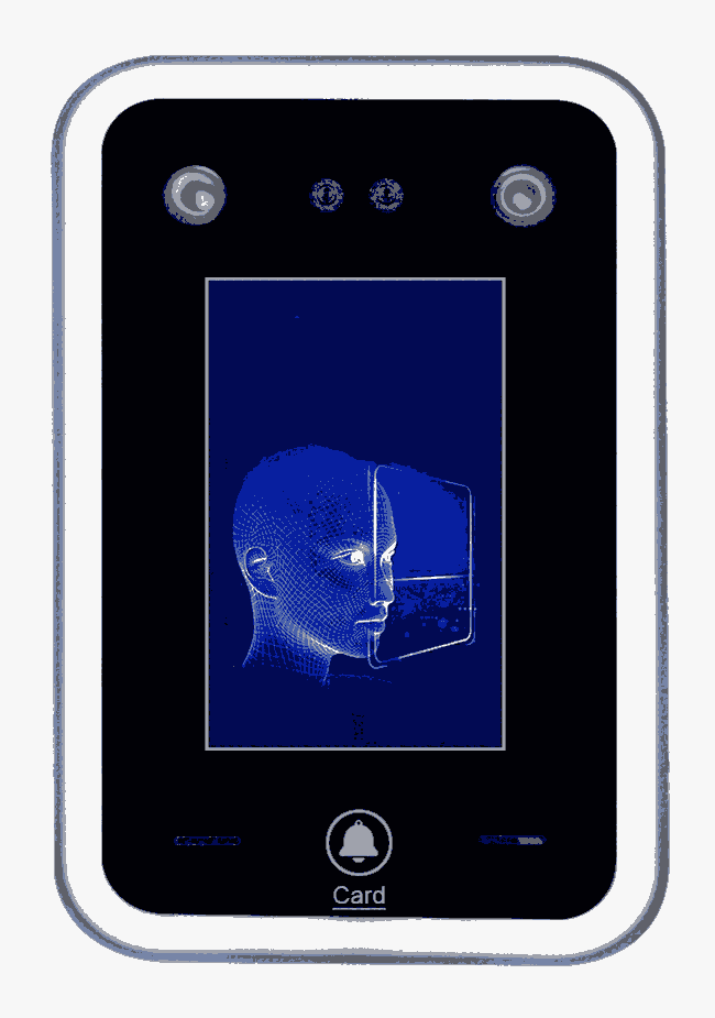 人臉識別一體機 訪客機人證核驗一體機 觸摸閘機考勤