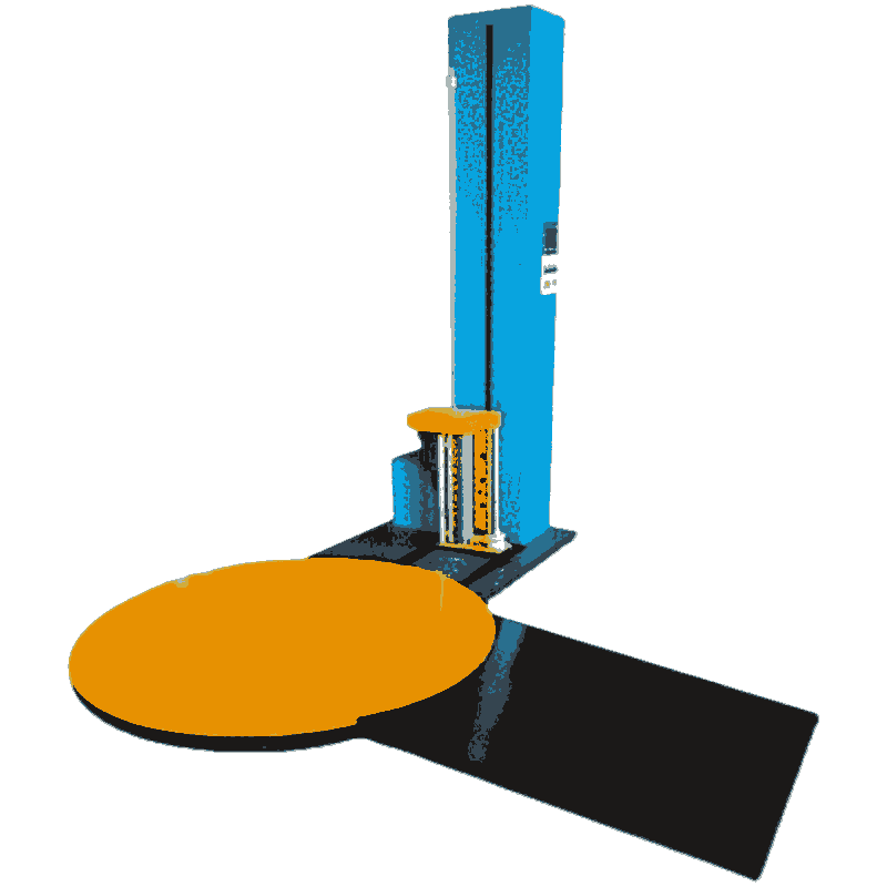 天津鑫必達(dá)食品飲料纏繞膜打包機(jī)全自動(dòng)托盤(pán)立式纏繞機(jī)圓盤(pán)節(jié)省人力