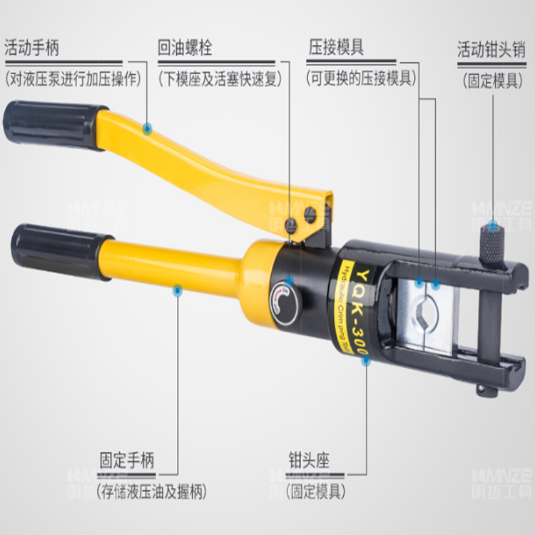 壓線鉗   手動液壓壓線鉗  銅鋁鼻壓接器