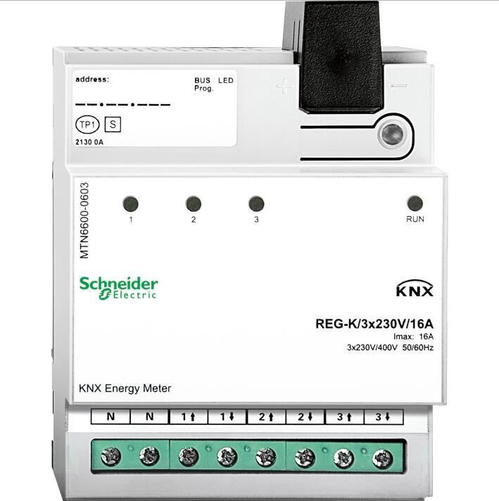 施耐德莫頓KNX智能照明控制系統(tǒng)MTN644892	4路24V信號(hào)輸入模塊		