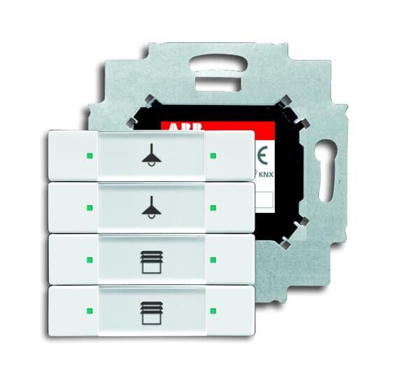 ABB i-busEIB/KNX智能建筑控制系統(tǒng)6128/28-84-500智能面板