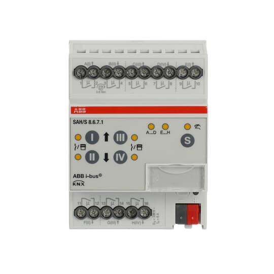 ABB i-busEIB/KNX智能建筑控制系統(tǒng)SAH/S16.10.7.1開關(guān)窗簾驅(qū)動(dòng)器