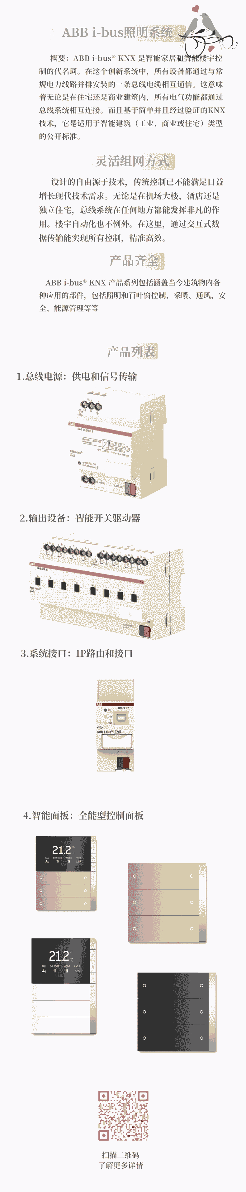 FCC/S1.5.1.1  風機盤管控制器 ABB I-BUS總線智能照明系統(tǒng)