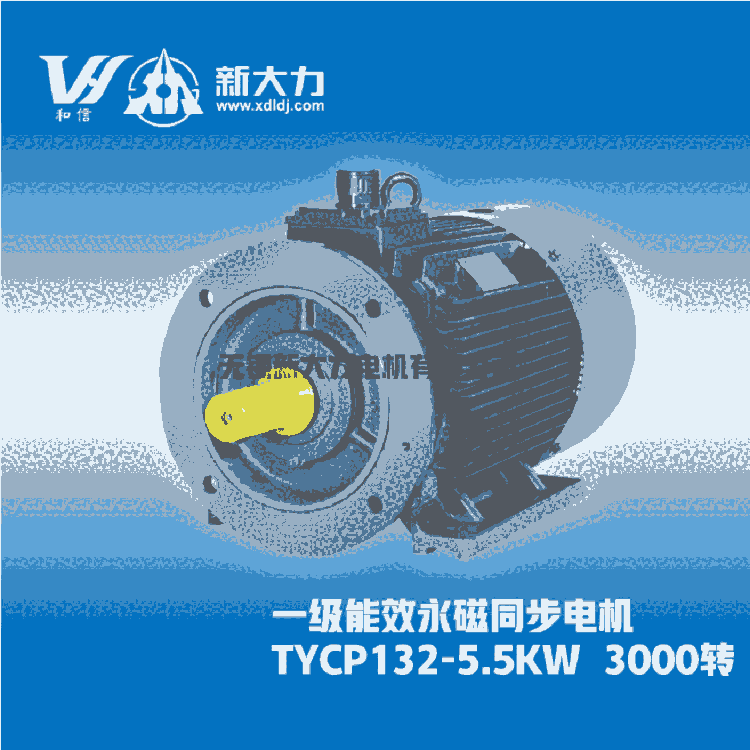 新大力電機 一級能效 稀土永磁變頻同步電動機 TYCP160-8-11KW/3000