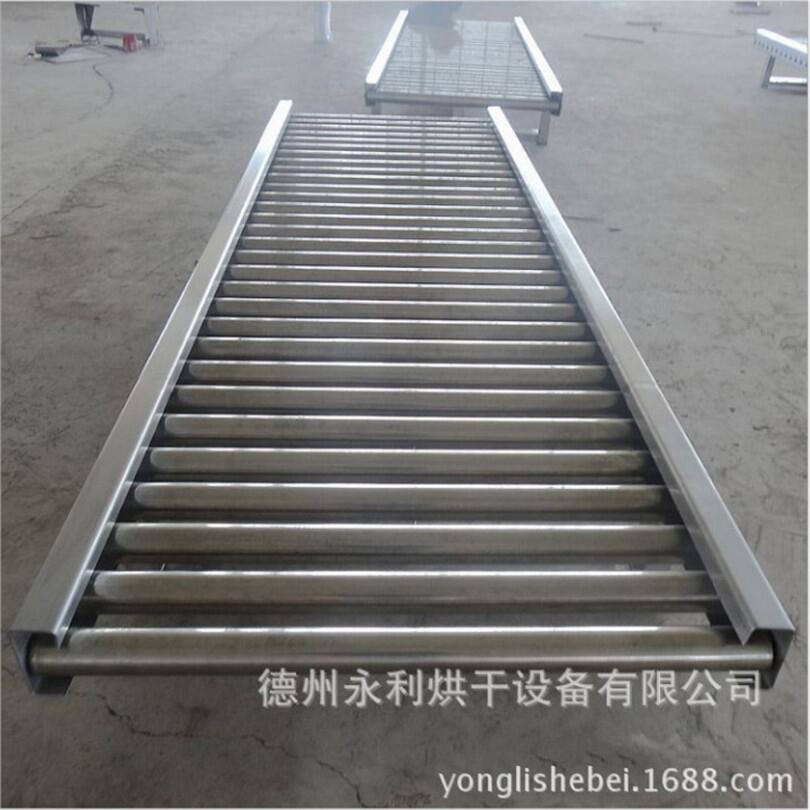 食品流水線滾筒輸送機(jī) 無動(dòng)力輸送機(jī) 永利廠家定制加工