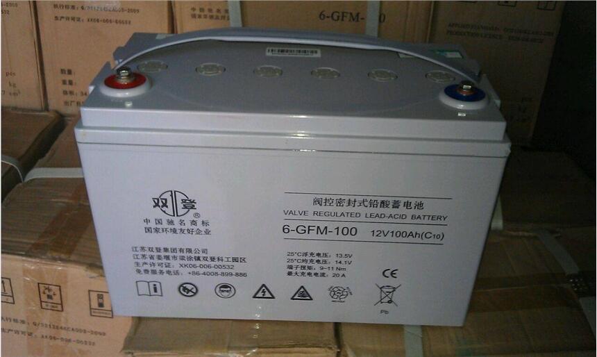 SHUANG登蓄電池6-GFM-10012V100AH鉛酸蓄電池