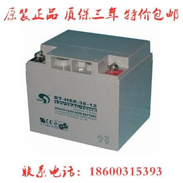 賽特蓄電池12V38AH原裝BT-HSE-38-12通訊消防設備應急燈后備電瓶