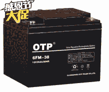 OTP蓄電池6FM38 OTP電池12V38AH UPS專用電池 質(zhì)保三年特價包