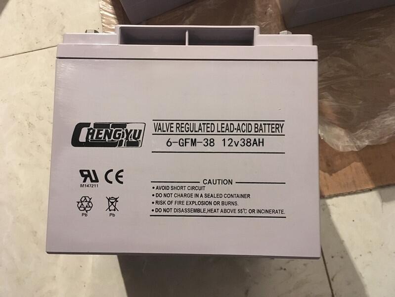 成宇蓄電池12v38AH，鉛酸免維護(hù)6-GFM-38成宇電池12-38AH質(zhì)保三