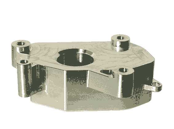 定制汽車零配件鋁合金油氣分離蓋CNC精密加工