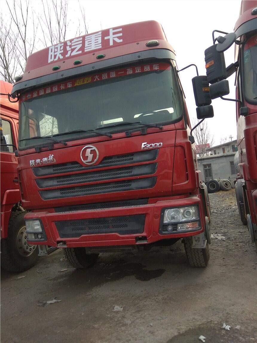 出售二手陜汽德龍F3000雙驅(qū)牽引車頭車況良好手續(xù)齊全提檔過戶