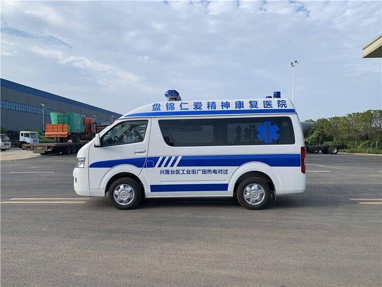 福田G7傷殘轉(zhuǎn)運救護車 院后轉(zhuǎn)運車