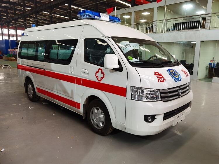 福田G9監(jiān)護型救護車 轉(zhuǎn)運型救護車