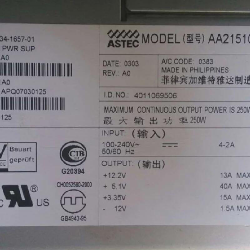 AA21510 34-1657-01 250W Cisco思科3660路由器電源