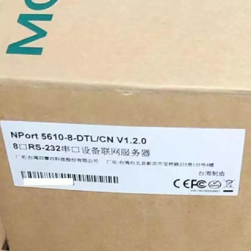 MOXA NPORT5610-8-DT 8口RS-232轉(zhuǎn)以太網(wǎng)網(wǎng)關(guān)串口服務器