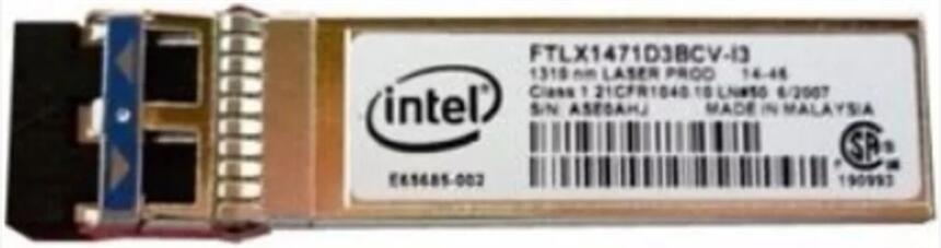 Intel E10GSFPLR FTLX1471D3BCV-I3 SFP+LR 光纖模塊