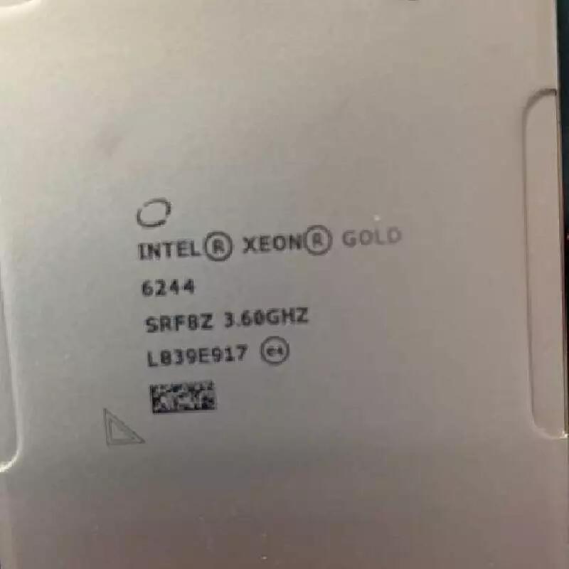 Intel Xeon Gold 6244 3.6GHz 8核心16線程 CPU中央處理器