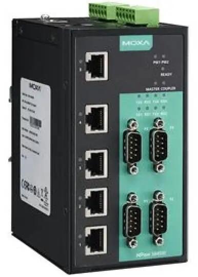 NPort S8455I 5個百兆RJ45電口 4端口RS-232/422/485服務(wù)器