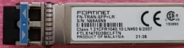 FN-TRAN-SFP+LR FTLX1475D3BCLFTN 萬兆單模光纖模塊