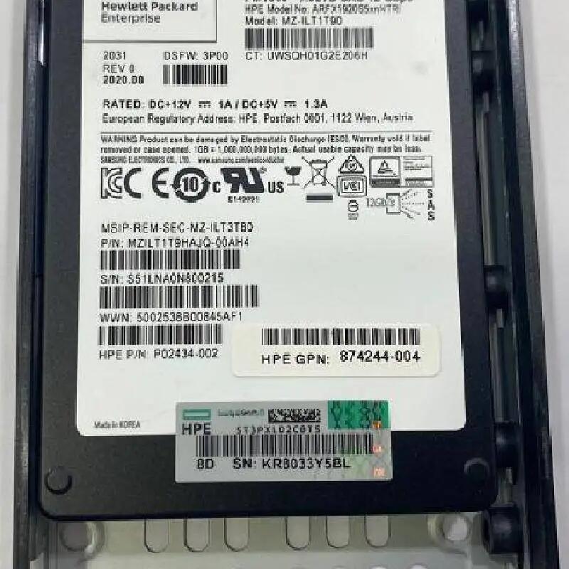 K2P89B P08720-001 1.92TB SSD 3PAR S8450磁盤陣