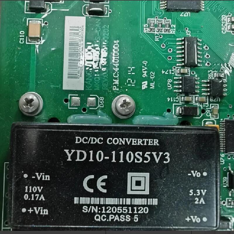 YD10-110S5V3 DC/DC CONVERTER 高壓110V鐵路隔離式電源模塊