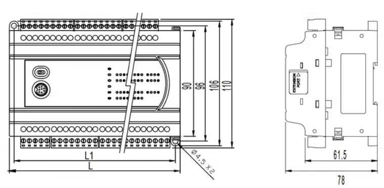 DVP40ES200R DVP40ES200T CPU MODULE 臺達(dá)PLC可編程控