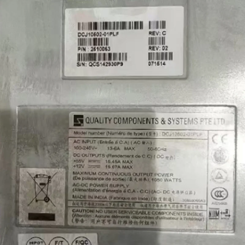 QUALTY COMPONENTS DCJ10602-01PLF  AC-DC 開關(guān)電源