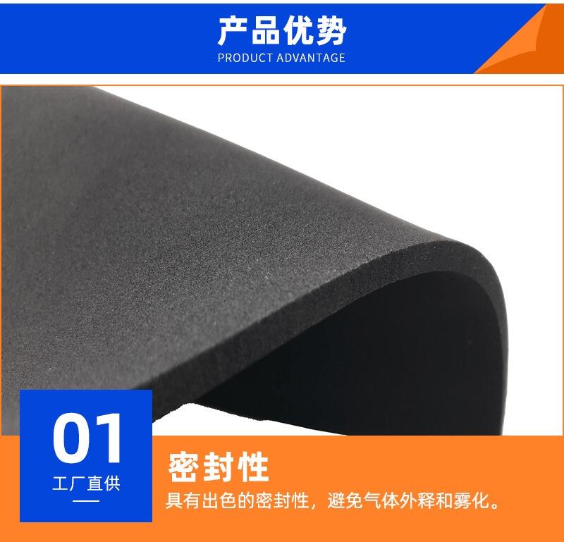 供應(yīng)黑色CR泡棉 阻燃EPDM 粗孔 防靜電EVA 導(dǎo)電防火EVA 腳墊泡棉