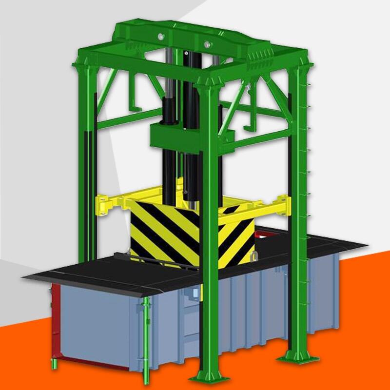 地埋式水平垃圾站壓縮設(shè)備 處理70噸垃圾處理設(shè)備