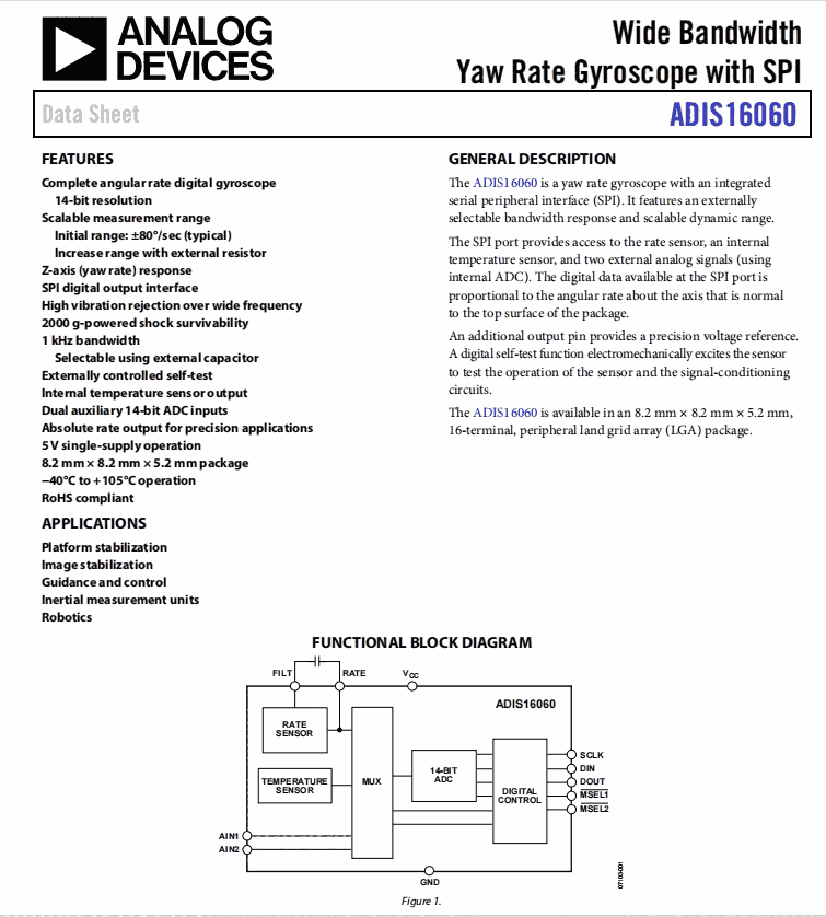 ADIS16060BCCZ  LGA-16  ˑB(ti)/݃x   ADI  ԭbF(xin)؛