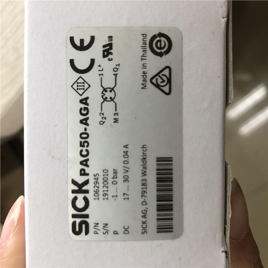 西克SICK德國壓力傳感器 PAC50 PAC50-AGA 訂貨號: 1062945