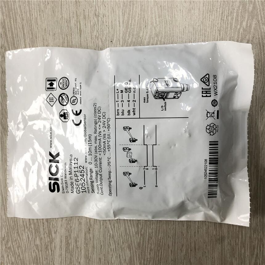 SICK德國西克  GSE6-P1112 訂貨號: 1052452 迷你型光電傳感器