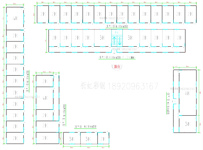 臨邑鎮(zhèn)二層活動板房項(xiàng)目部厚度