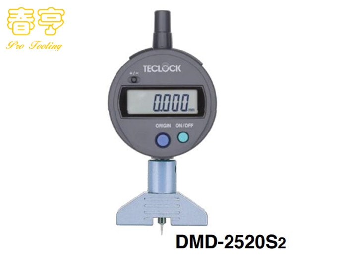 TECLOCK數(shù)顯深度計DMD-2520S2