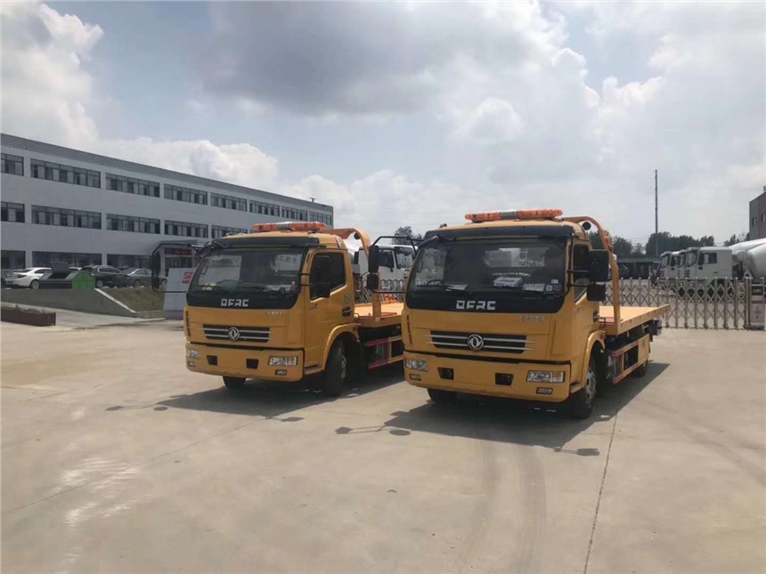 重汽清障車藍(lán)牌黃牌拖車清障車