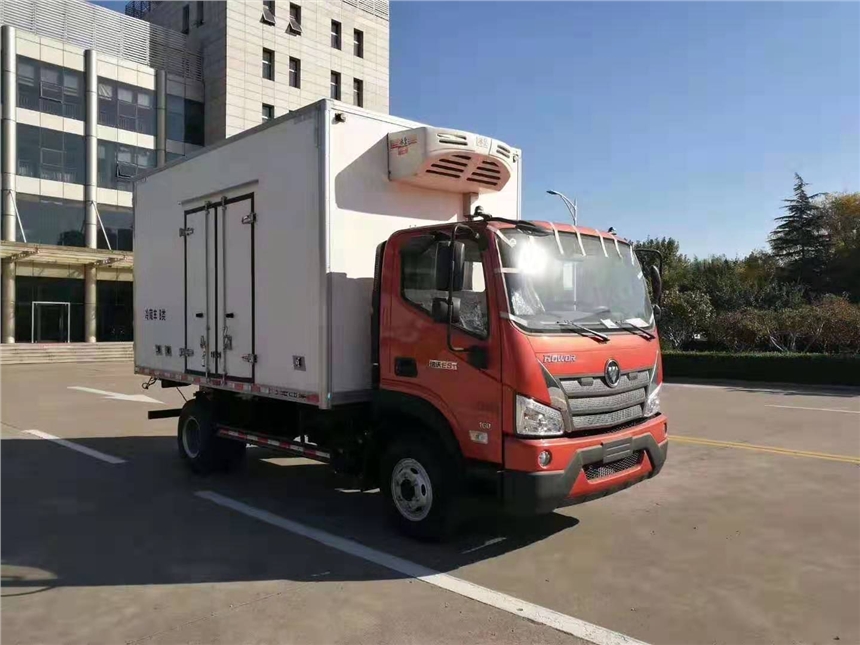 藍牌福田冷藏車湖北隨州藍牌福田冷藏車價格