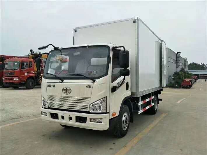 解放牌CA5041XLCP40K17L1E5A85型冷藏車