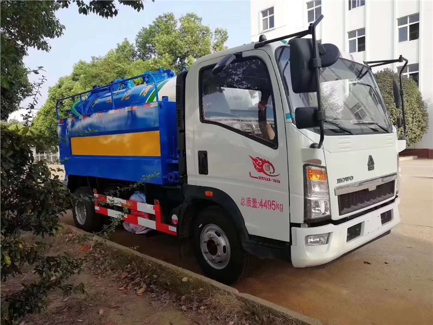 高壓清洗帶吸污車高壓清洗車價(jià)格湖北隨州?