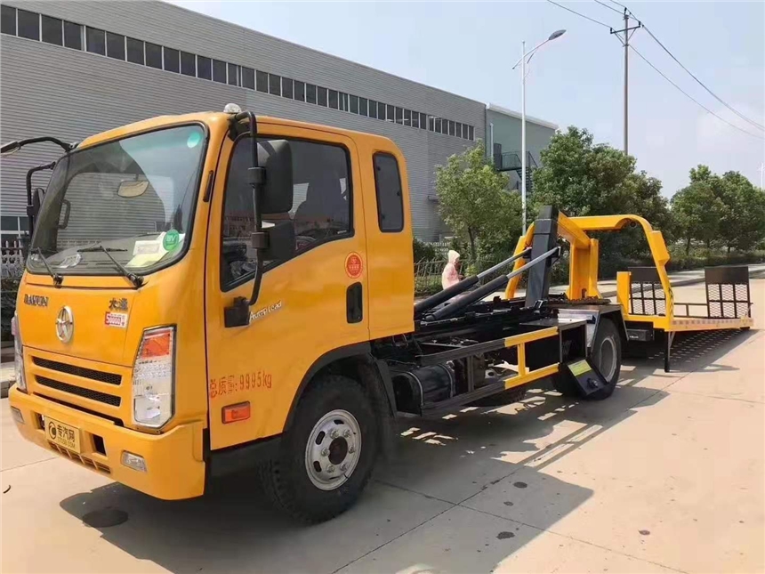 江門國六大運藍牌清障車全落地清障車廠家價格