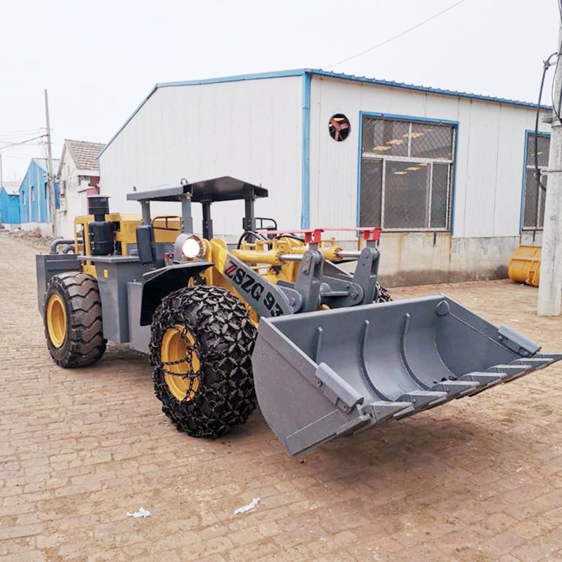 豎井金礦使用井下鏟車 臥式發(fā)動機(jī)礦用裝載機(jī) 鏟斗容量1.5立方