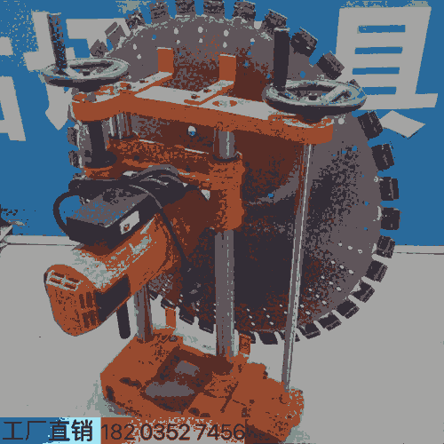 半自動(dòng)軌道鋸墻機(jī) 河北承德 800型雙電機(jī)裝修切墻機(jī) 石家莊深澤